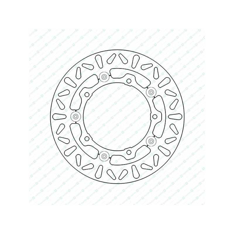 DF4089AF-Newfren zwevend gelagerde stalen remschijf