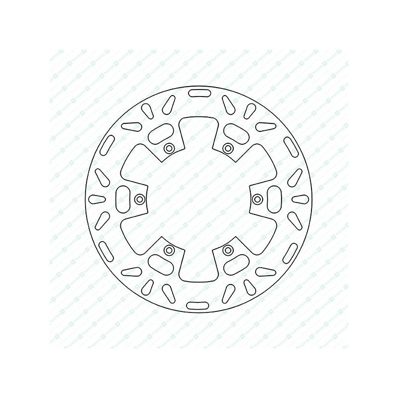 DF4091A-Newfren stalen remschijf star