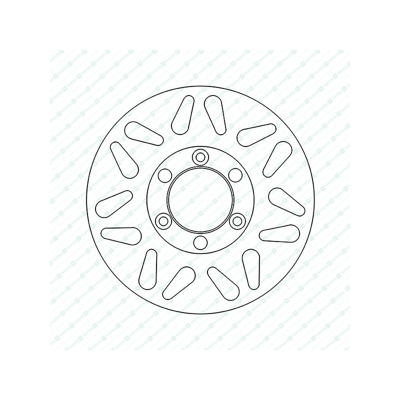 DF4100A-Newfren stalen remschijf star