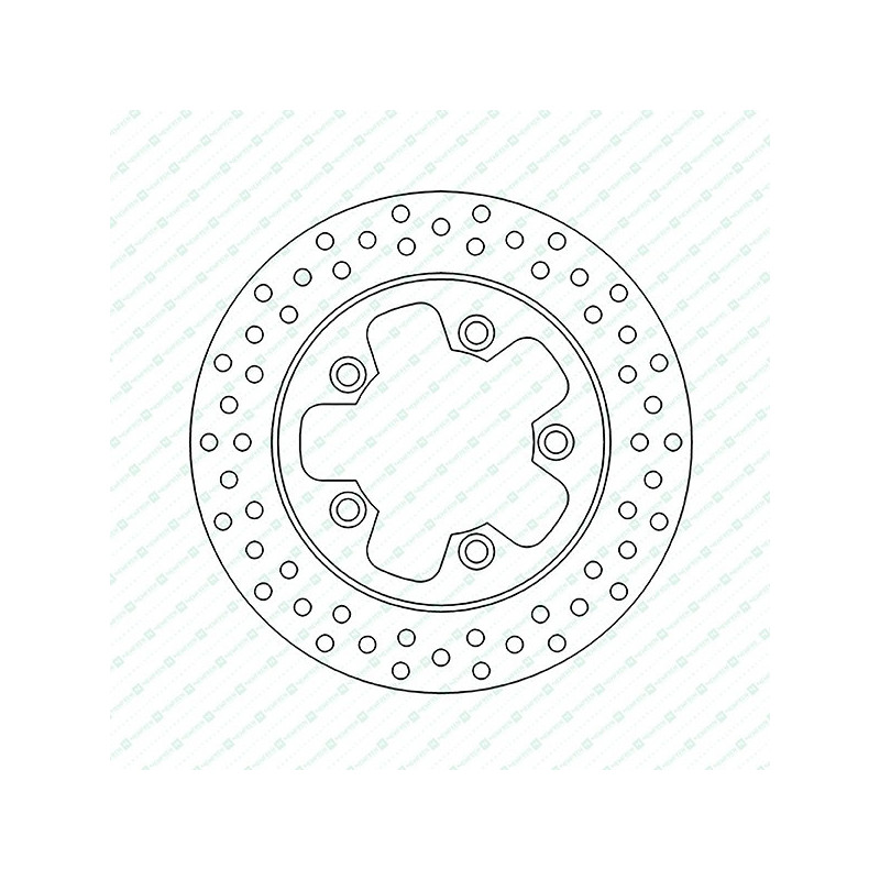 DF4113A-Newfren stalen remschijf star