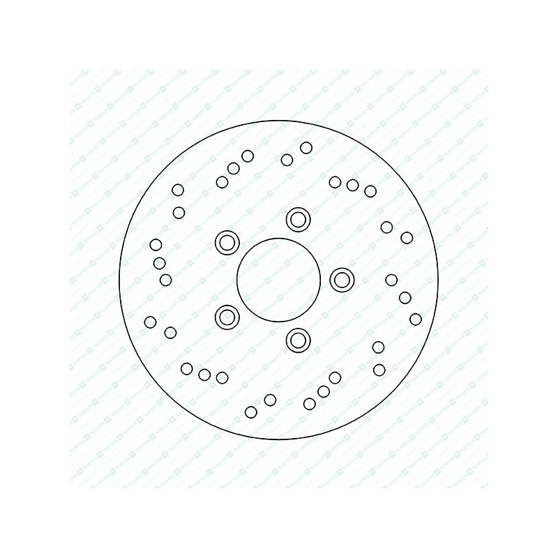 DF4123A-Newfren stalen remschijf star