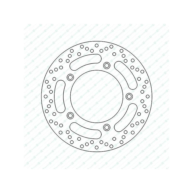 DF4128A-Newfren stalen remschijf star