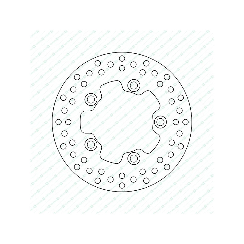 DF4131A-Newfren stalen remschijf star