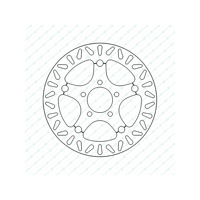 DF4135AF-Newfren zwevend gelagerde stalen remschijf