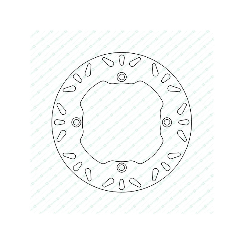 DF5003A-Newfren stalen remschijf star