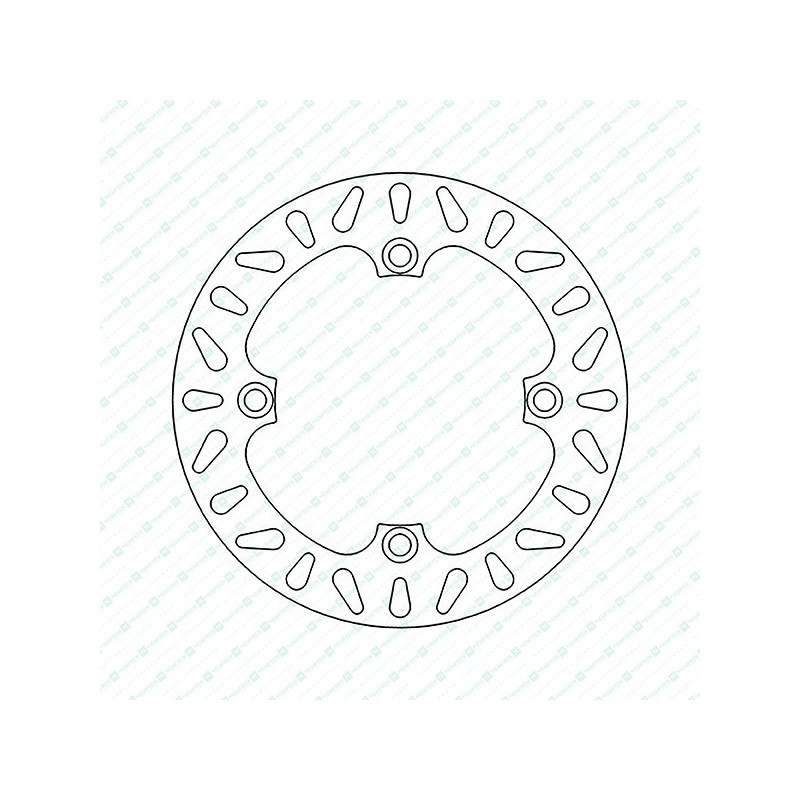 DF5013A-Newfren stalen remschijf star