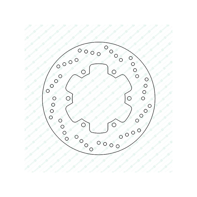 DF5014A-Newfren stalen remschijf star