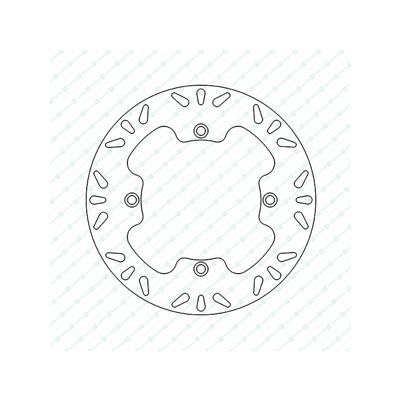 DF5016A-Newfren stalen remschijf star