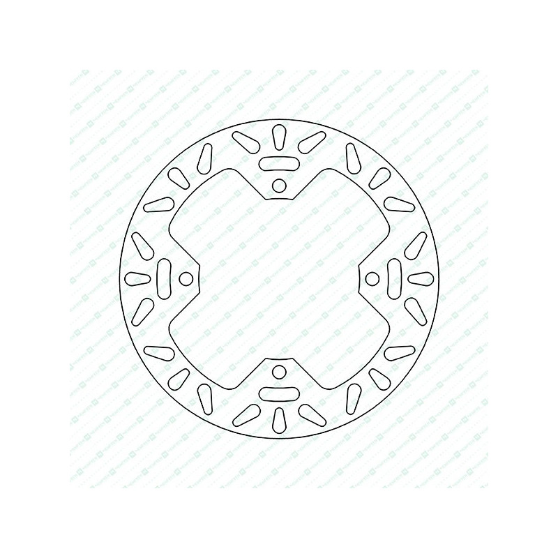 DF5020A-Newfren stalen remschijf star