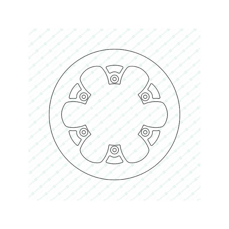 DF5049AP-Newfren stalen remschijf vaststaand