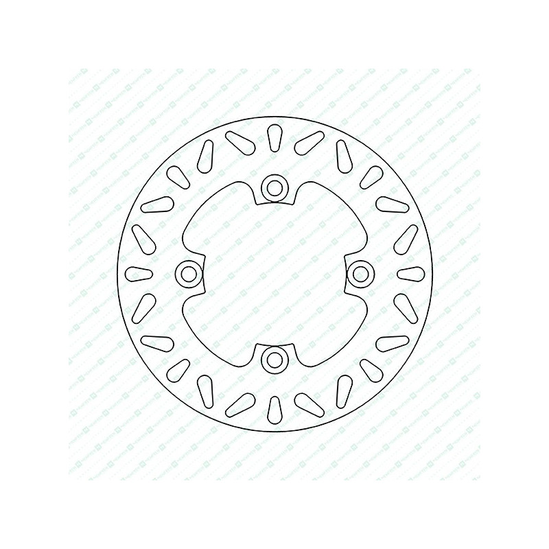 DF5067A-Newfren stalen remschijf star