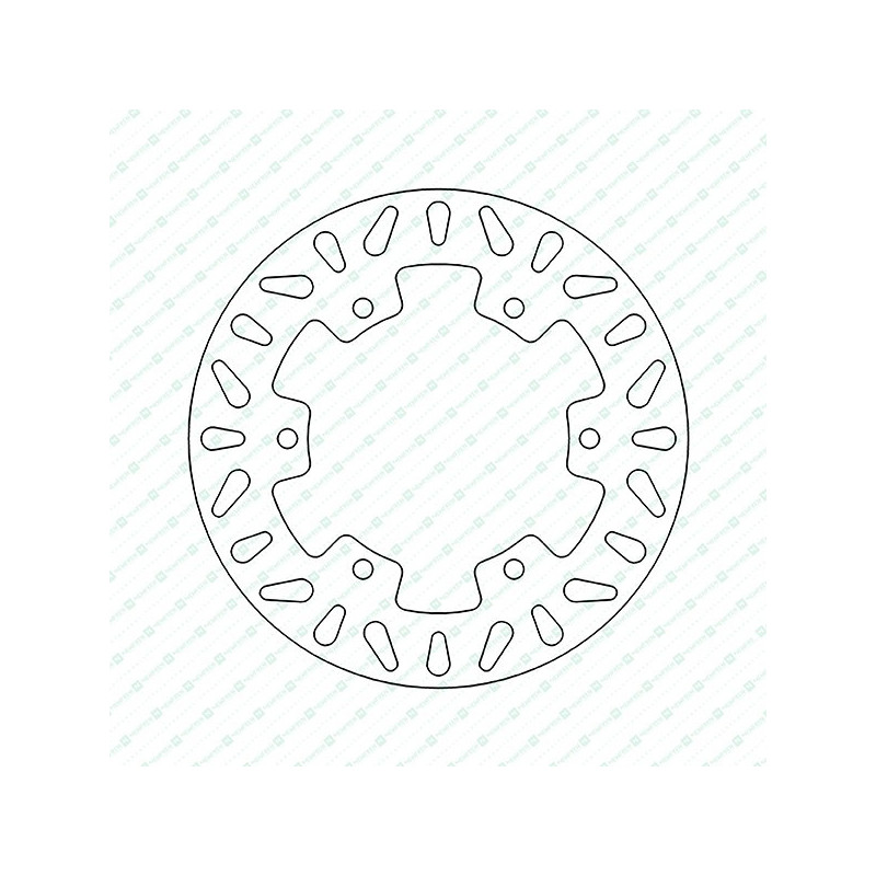 DF5074A-Newfren stalen remschijf star