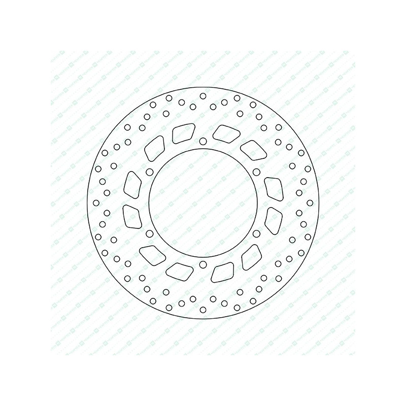 DF5078A-Newfren stalen remschijf star