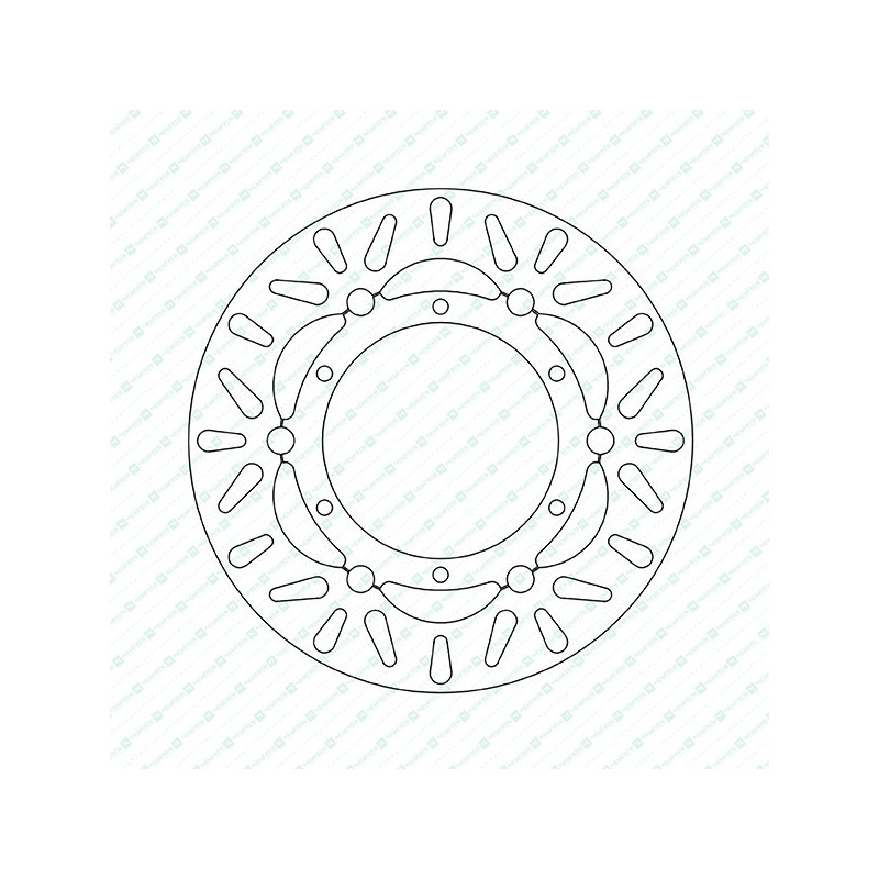 DF5078AF-Newfren zwevend gelagerde stalen remschijf