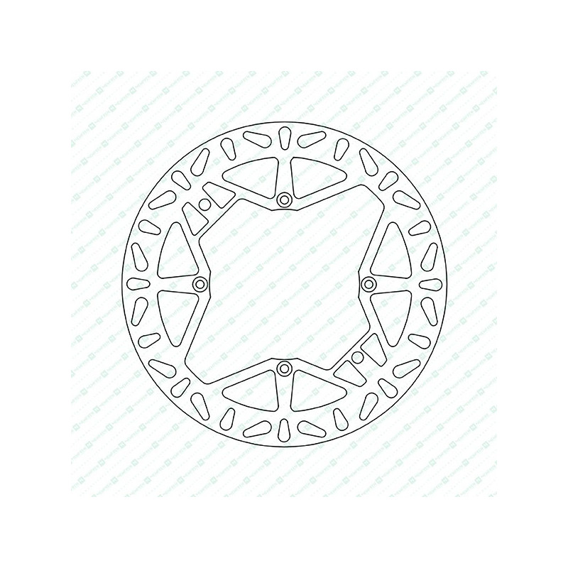 DF5081A-Newfren stalen remschijf star