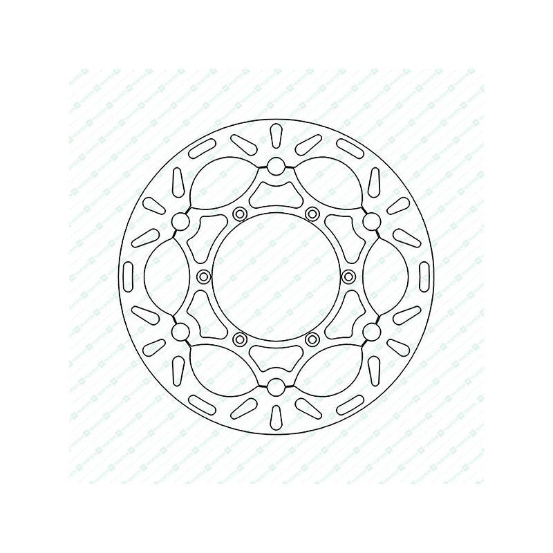 DF5097AF-Newfren zwevend gelagerde stalen remschijf