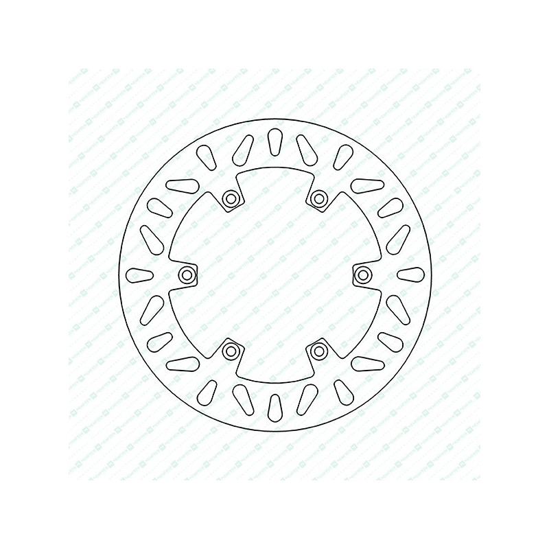 DF5098A-Newfren stalen remschijf star