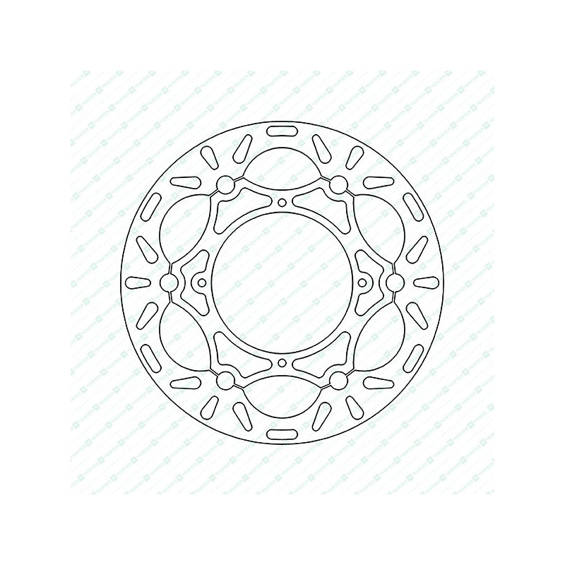 DF5101AF-Newfren zwevend gelagerde stalen remschijf