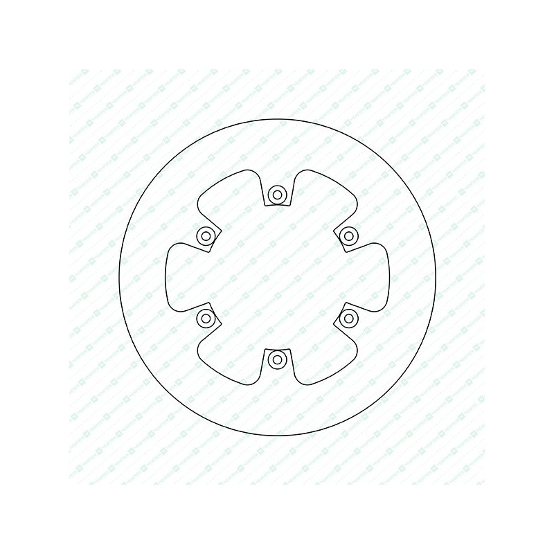 DF5103AP-Newfren stalen remschijf vaststaand