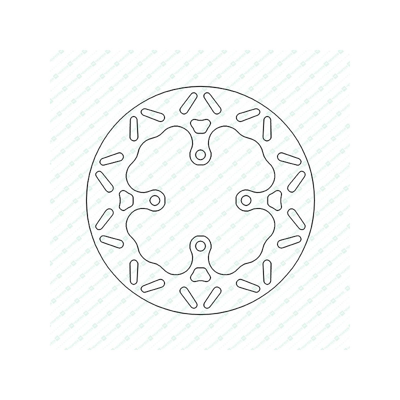 DF5113A-Newfren stalen remschijf star