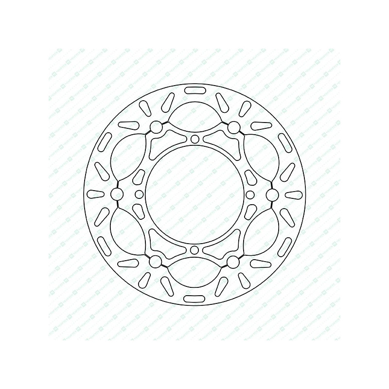 DF5115AF-Newfren zwevend gelagerde stalen remschijf