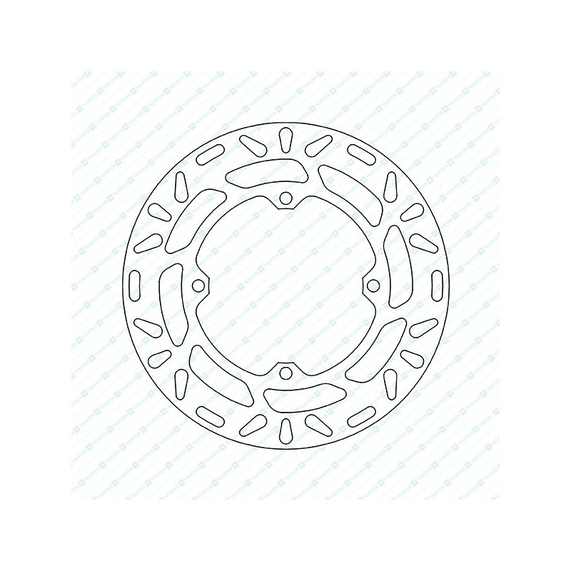 DF5123A-Newfren stalen remschijf star