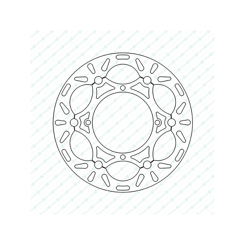 DF5124AF-Newfren zwevend gelagerde stalen remschijf