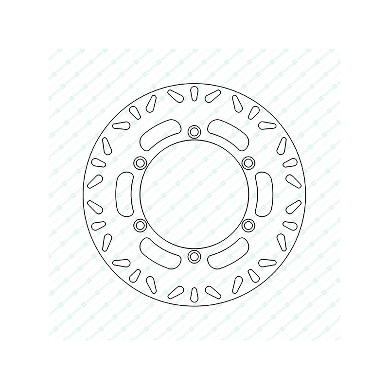 DF5129A-Newfren stalen remschijf star