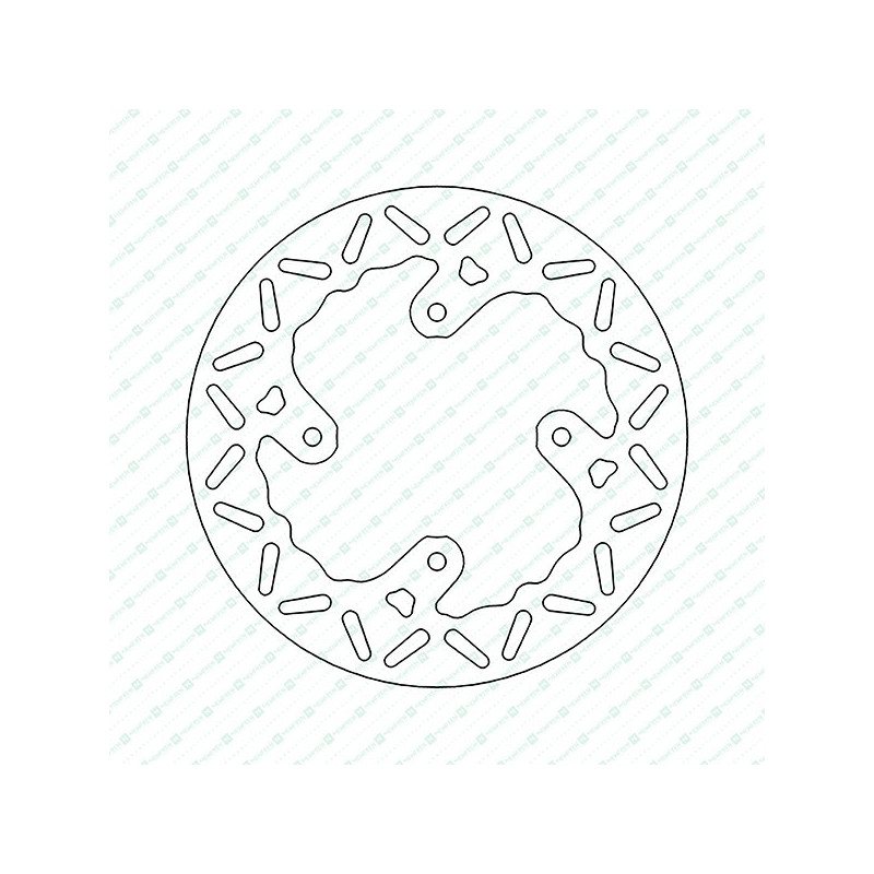 DF5130A-Newfren stalen remschijf star