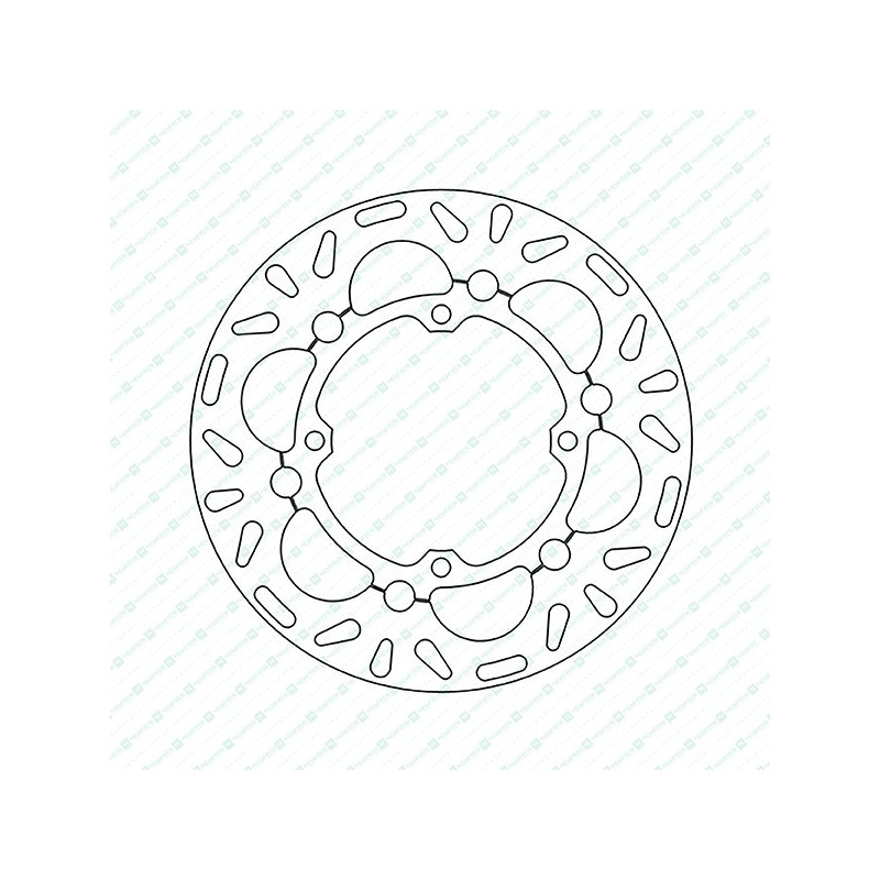 DF5136AF-Newfren zwevend gelagerde stalen remschijf