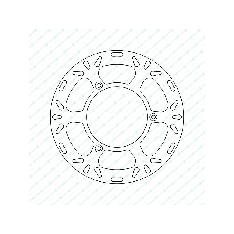 DF5146A-Newfren stalen remschijf star