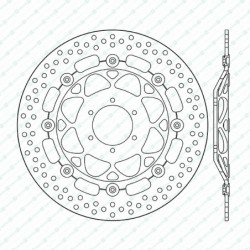 DF5205EF-Newfren remschijf...