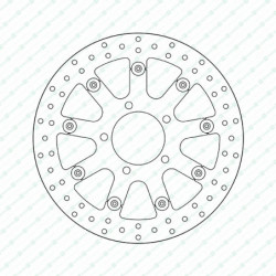 DF5292EFV-Newfren remschijf...