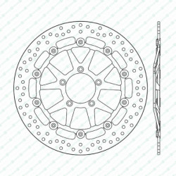 DF5307EF-Newfren remschijf...