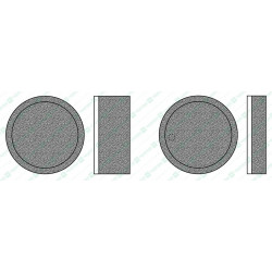 FD0011BT-Newfren remblokken...