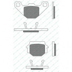 FD0210BT-Newfren remblokken...