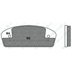 FD0243K1-BRAKE PADS KART K1