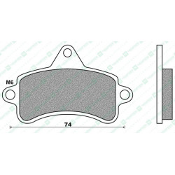 FD0275K5-BRAKE PADS KART K5
