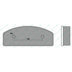 FD0291K1-BRAKE PADS KART K1