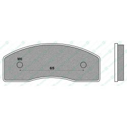 FD0303K1-BRAKE PADS KART K1
