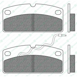FD0343B4W-BRAKE PADS 4...