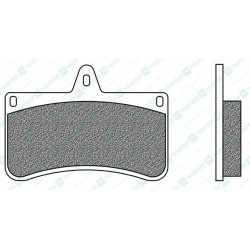FD0350K5-BRAKE PADS KART K5