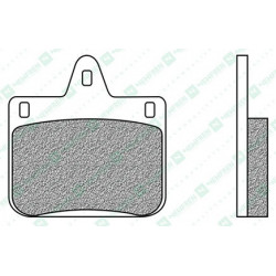 FD0353K5-BRAKE PADS KART K5