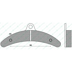 FD0359K1-BRAKE PADS KART K1