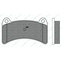 FD0452K6-BRAKE PADS KART K6