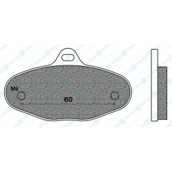 FD0478K5-BRAKE PADS KART K5