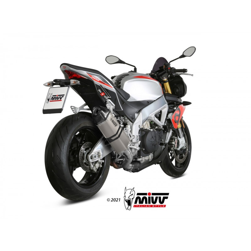 MIVV Speed Edge Titanium Aprilia Tuono V4 1100 18-20
