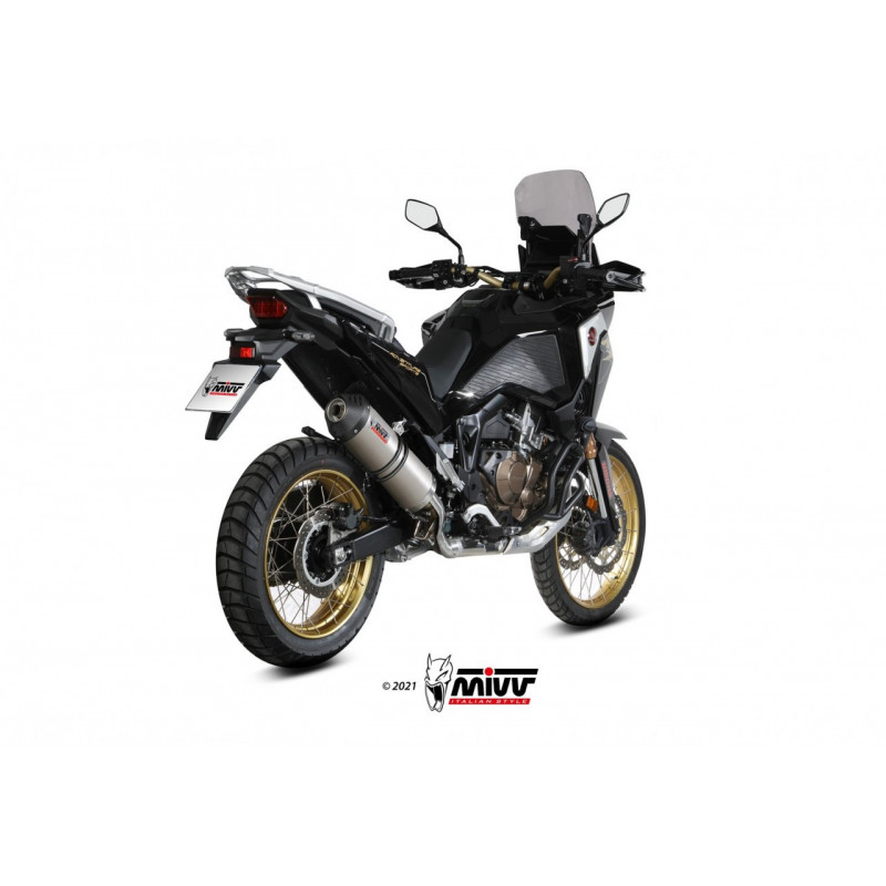 MIVV SPEED EDGE Rvs HONDA CRF 1100 L AFRICA TWIN 20-22