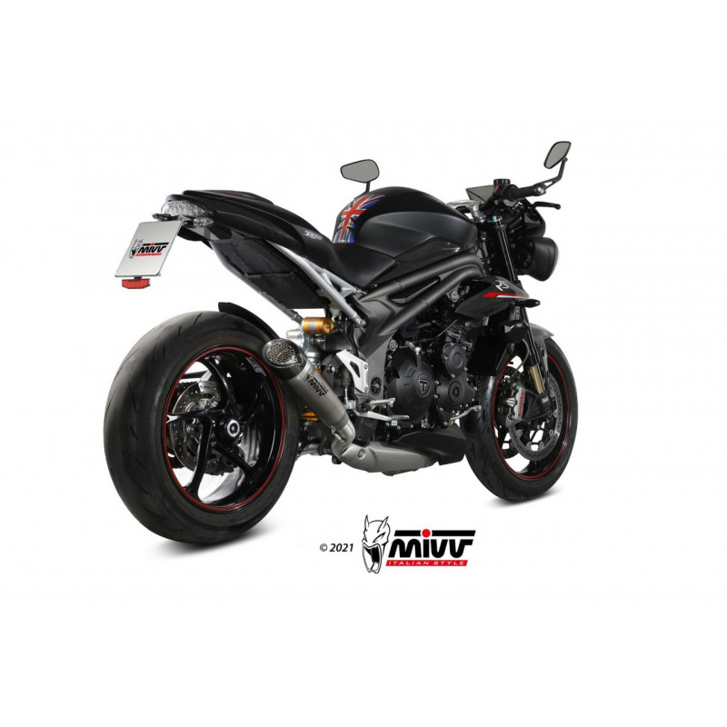 MIVV TRIUMPH MK3 Titanium SPEED TRIPLE R / S / RS 18-20