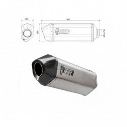 MIVV UNIVERSAL uitlaat...